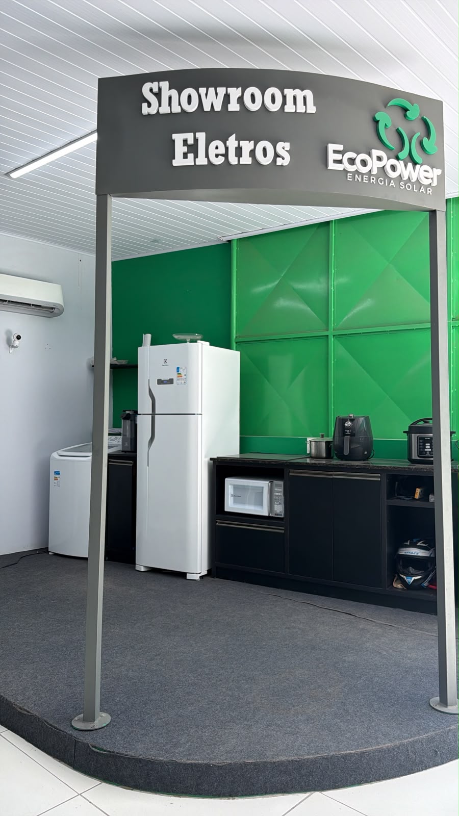 Showroom de eletros da EcoPower Toritama